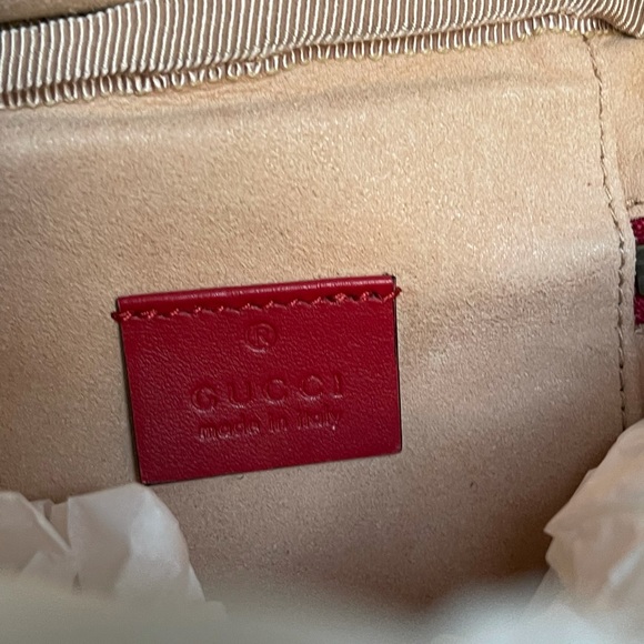 NIB Gucci Marmont mini backpack red - Picture 5 of 11